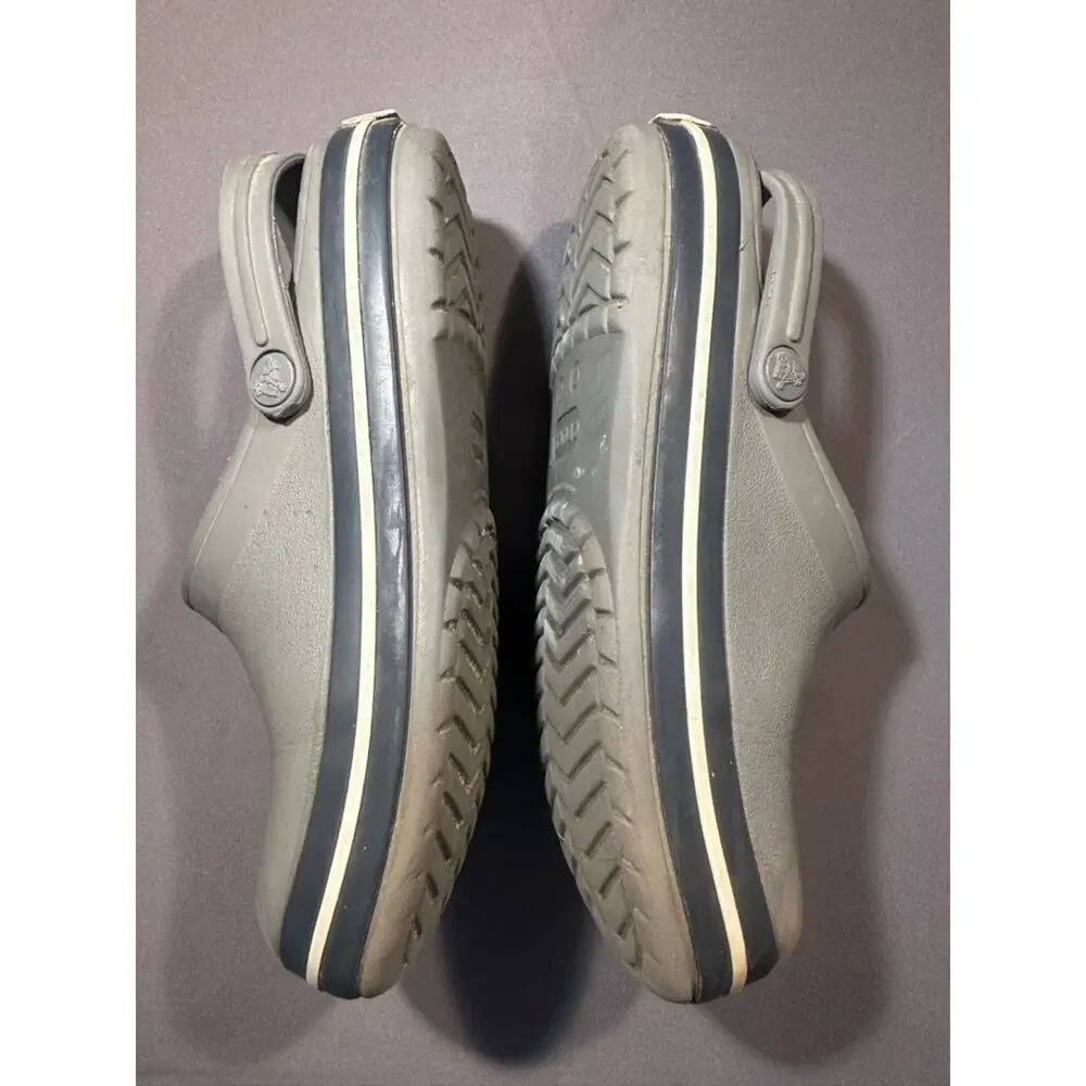 CROCS Crocband Classic Clog in Light Gray